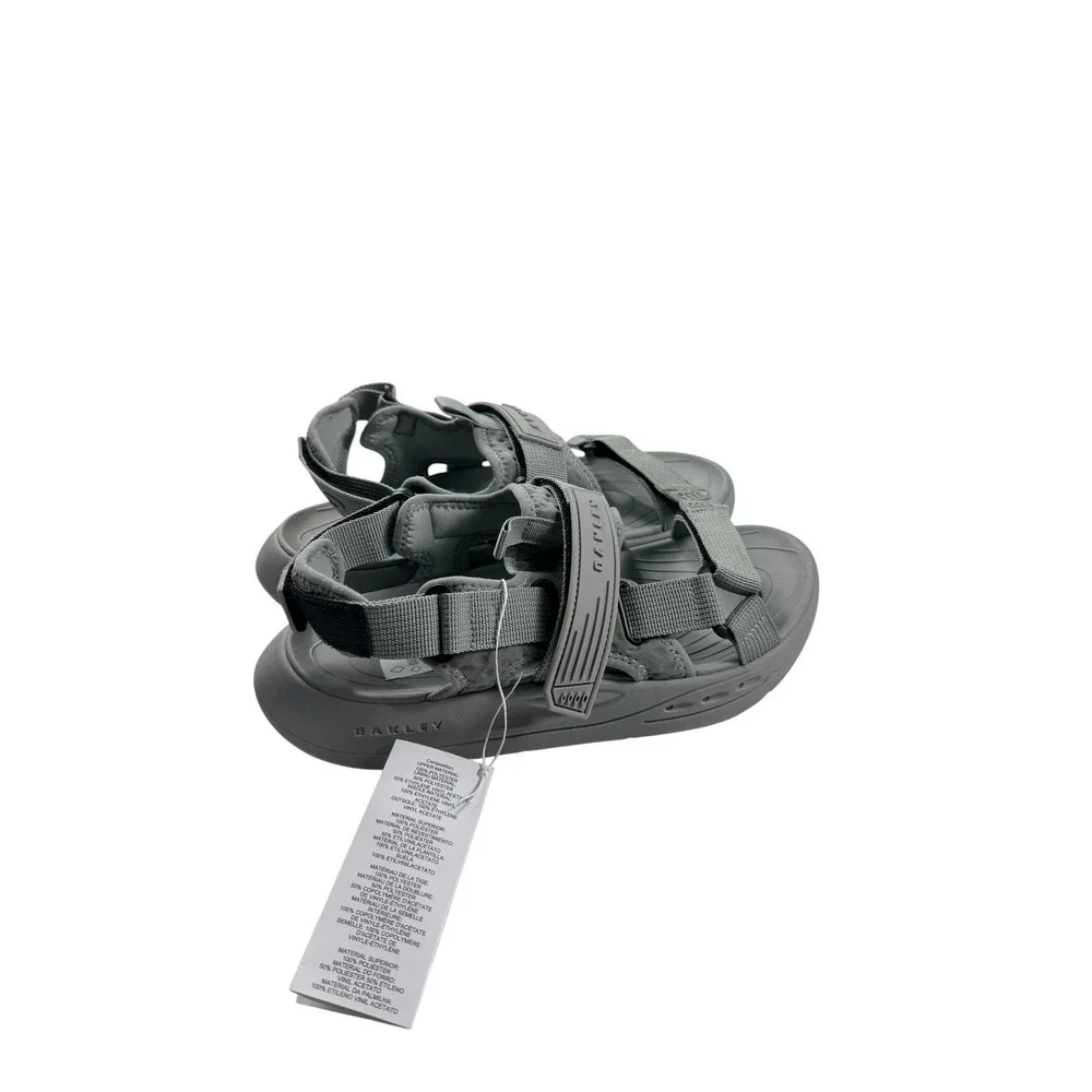 Oakley Studio Sandal Cement Grey Mens Size 11 FOF100706 314 Sports Sandals NEW